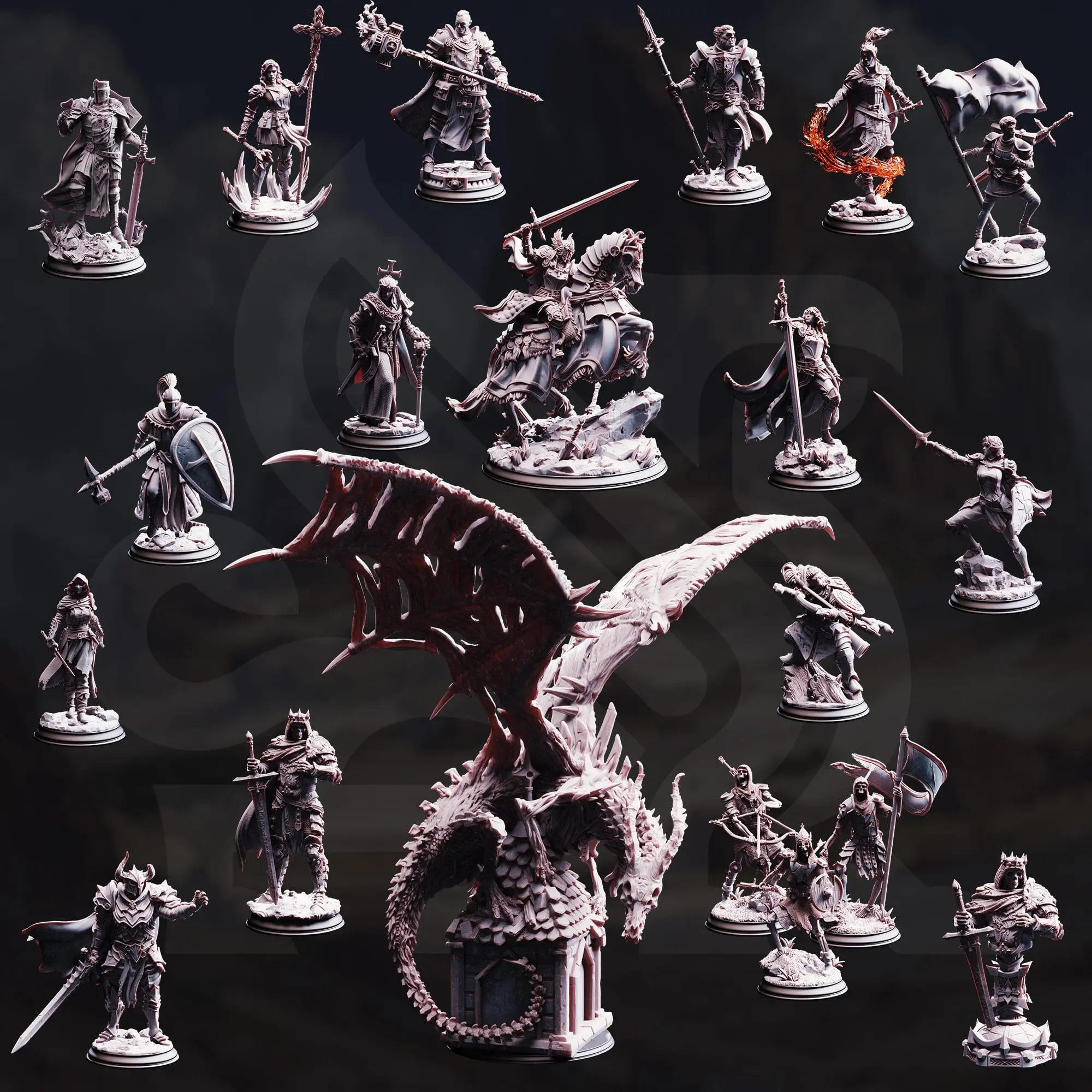 The Great Crusade January 2026 Release | Paintable 3D Resin Printed Miniature by DM Stash