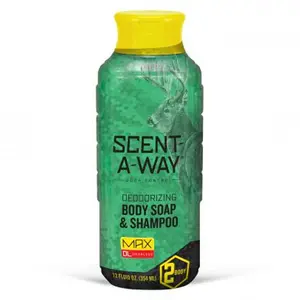 Hunter's Specialties Scent-A-Way Max Liquid Body  Green Soap and Shampoo - 12 oz.
