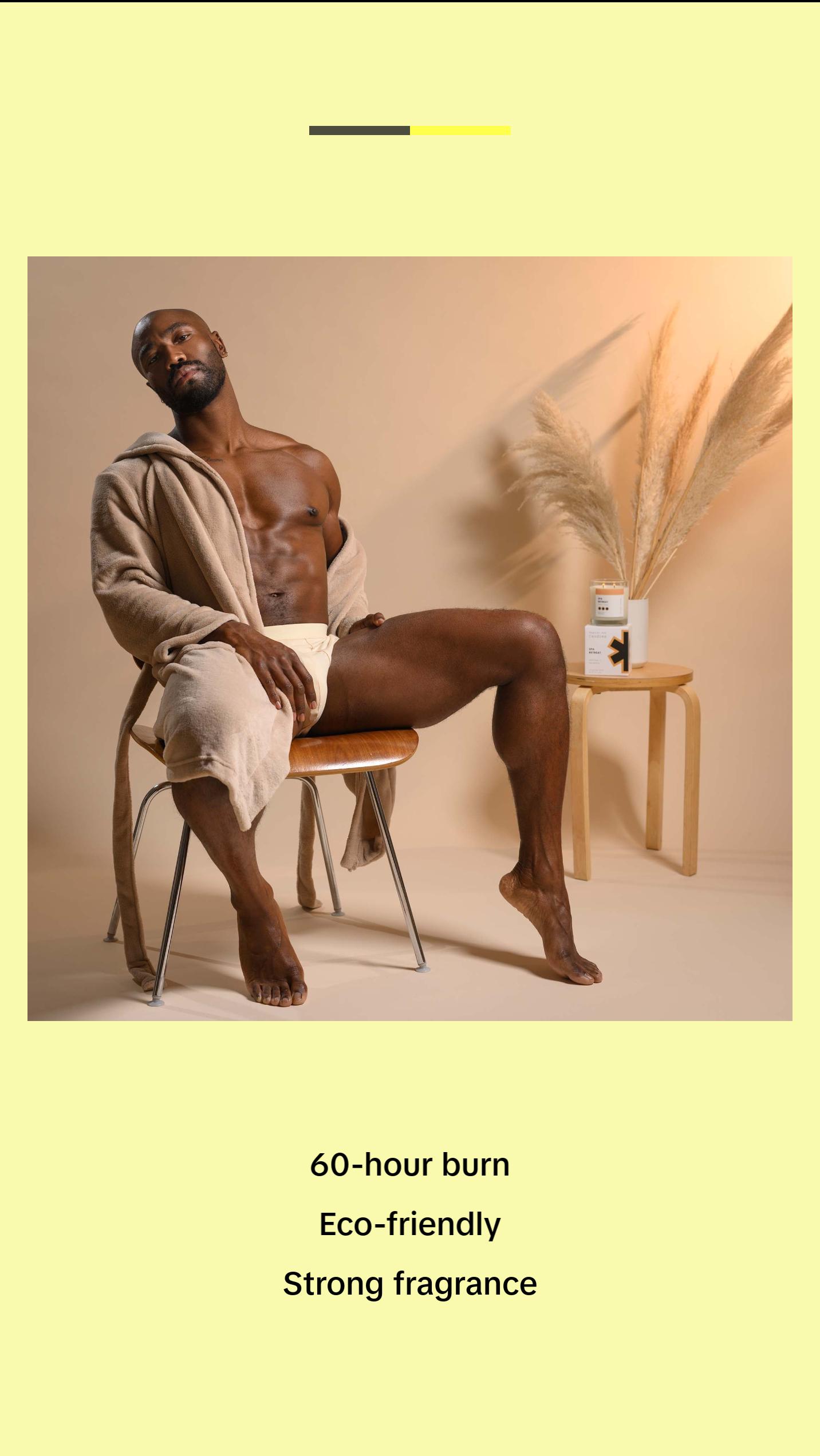 SPA RETREAT Saffron, Cardamom, Sandalwood Candle