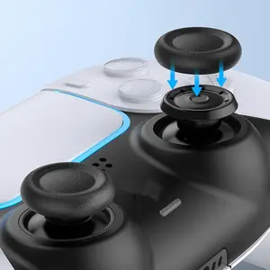 Joystick Replacement Cap, Thumb Grips for PS5/PS4/XBOX Controller, 3D Analog Cap Skin Replacement Part Repair Accessories