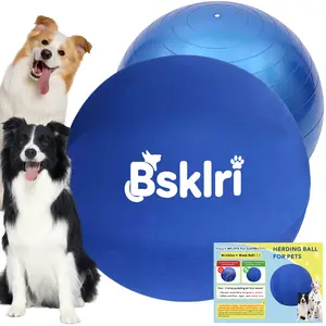 Inflatable Herding Ball for Dogs (NOT for Aggressive Chewer) – Push & Chase Interactive Outdoor Dog Toy Inflatable Herding Ball for Dogs (NOT for Aggressive Chewer) – Push & Chase Interactive Outdoor Dog Toy