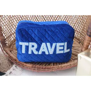 Travel - Royal Blue Velvet XL