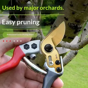 High Hardness Pruning Shears Garden Hand Tools For Branch Trimming Flower Care Tree Care Horticulture Scissors