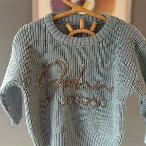Custom Keepsake Name Sweater