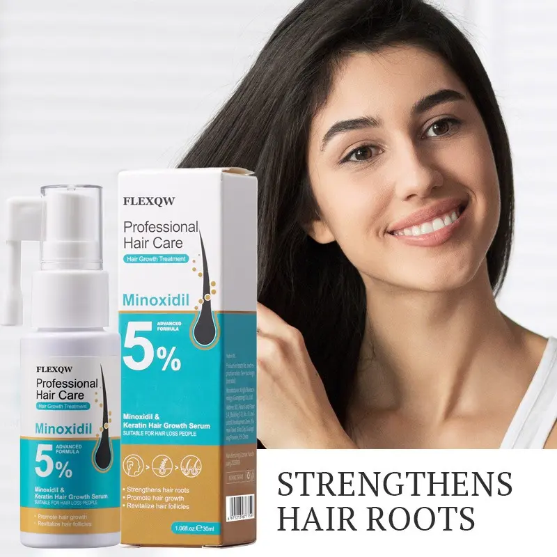 Minoxidil 5% Hair Growth Spray, Promotes Hair Regrowth, Thickening Regrowth Formula, Strengthens and Repairs, Deep Nourishment From Roots, Ideal Choice for Thicker Hair, Hair Growth Max, Hair Regrowth Essence, Hair Growth Products, Root Growth Booster