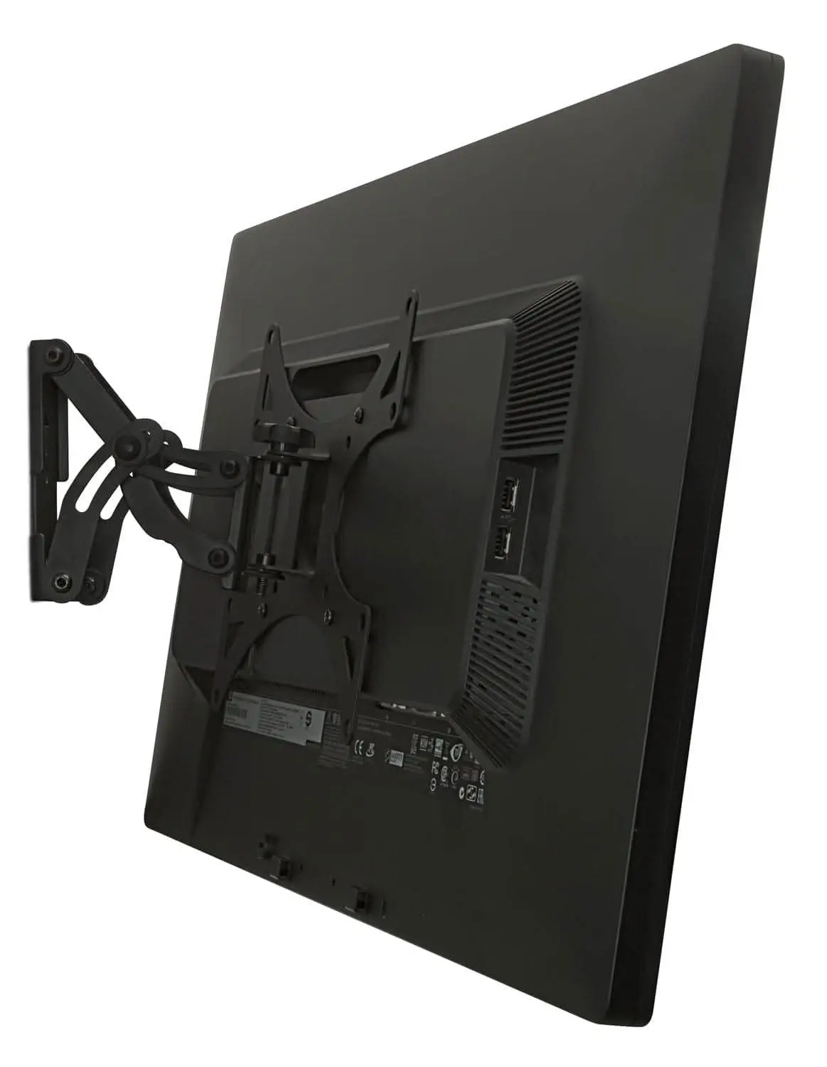 Mount-It! Full Motion TV Wall Mount for 19–42 Inch TVs, Swivel Tilt & Extend TV Mount, Holds 44 lbs, VESA 75x75–200x200