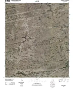 Castile Hill Texas USGS Topographic Quadrangle Map, 2012, 1:24000