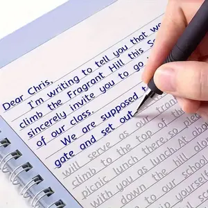 English Letter Writing Practice Book, 1 Piece Reusable Handwriting Practice Calligraphy Book, School & Educational Supplies, Learning Materials