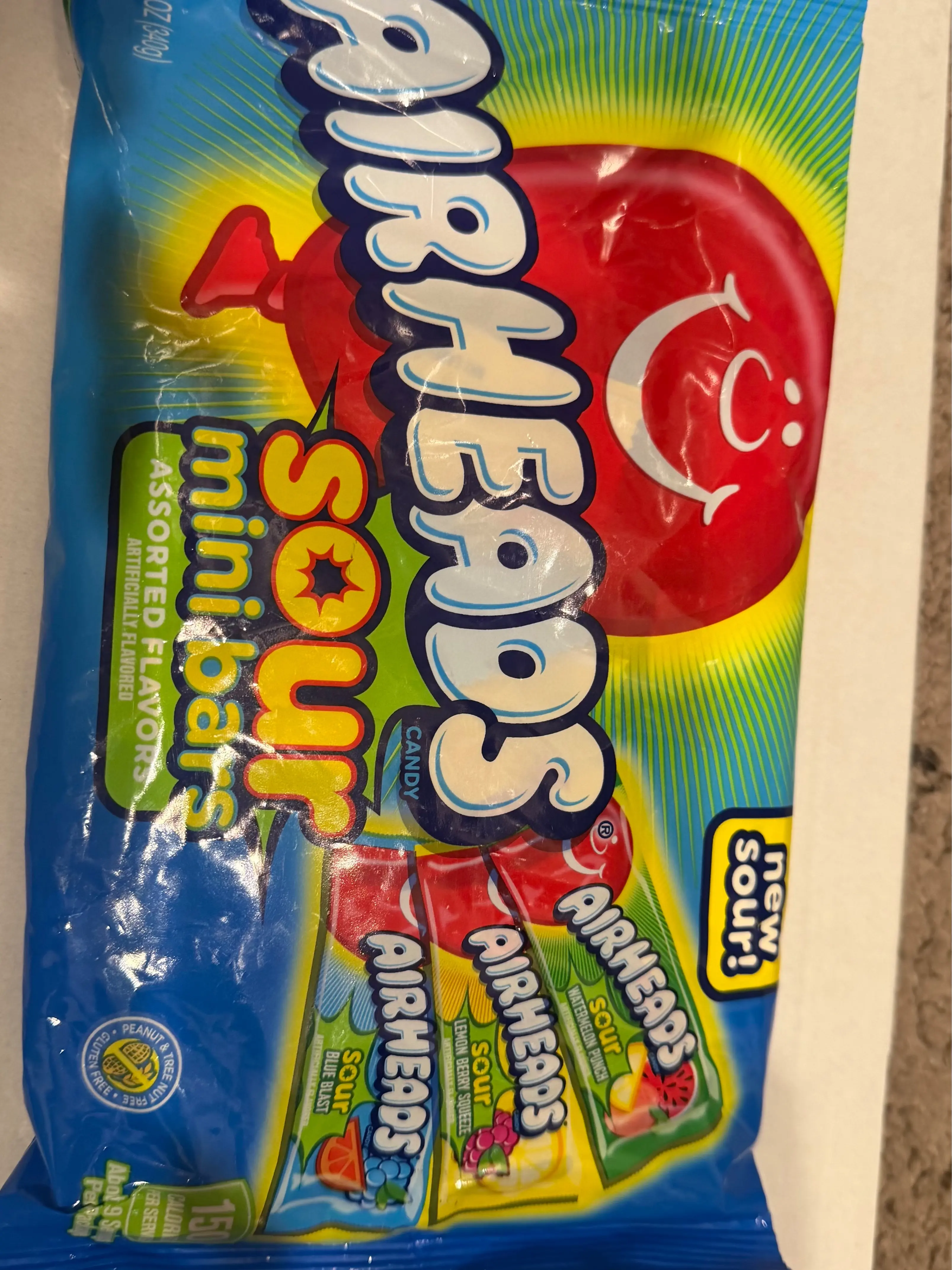 airheads sour mini bars