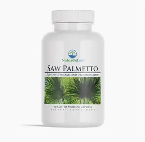 Nature’s Lab Saw Palmetto – 450mg | Prostate & Urinary Health Support | Herbal Supplement – 90 Capsules