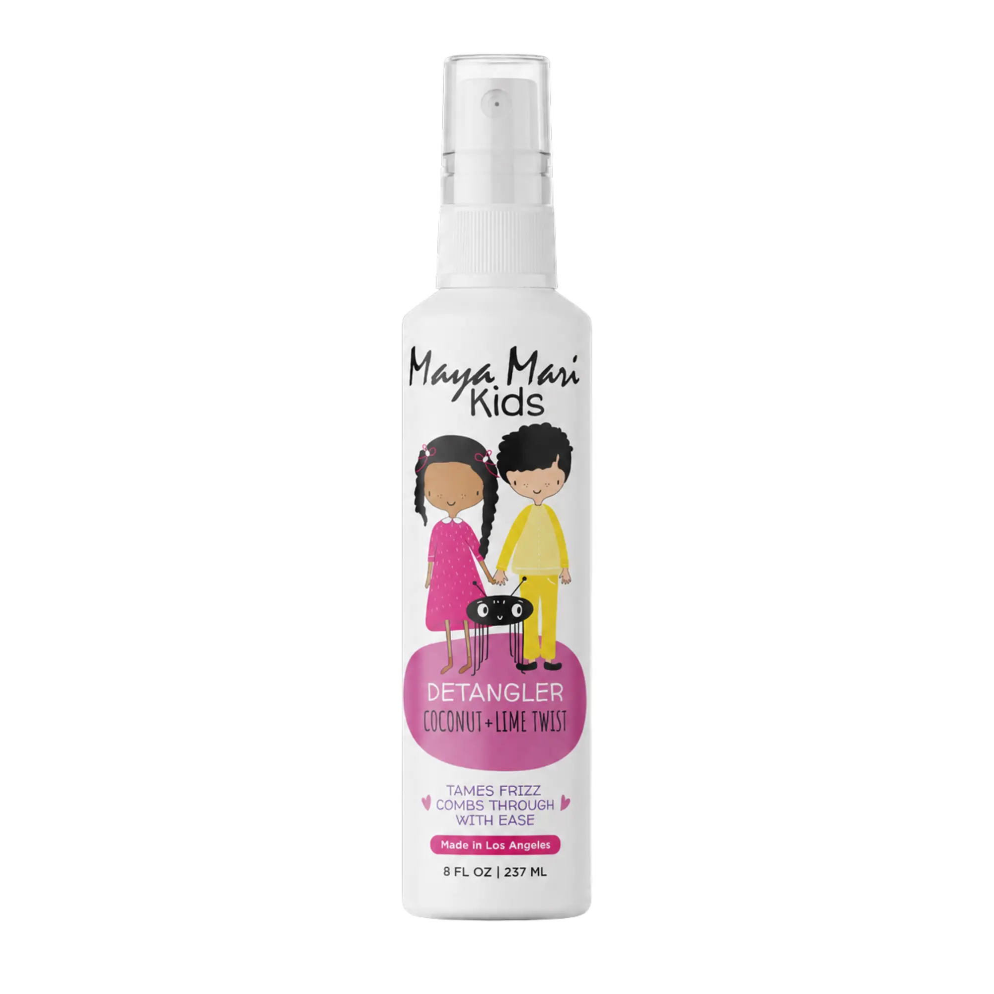 Maya Mari Kids Detangler Spray with Argan & Coconut Oil, Moisturizing & Detangling Formula for Stronger Hair, Kids Haircare, 8 fl oz, Argan Oil, Hydrate