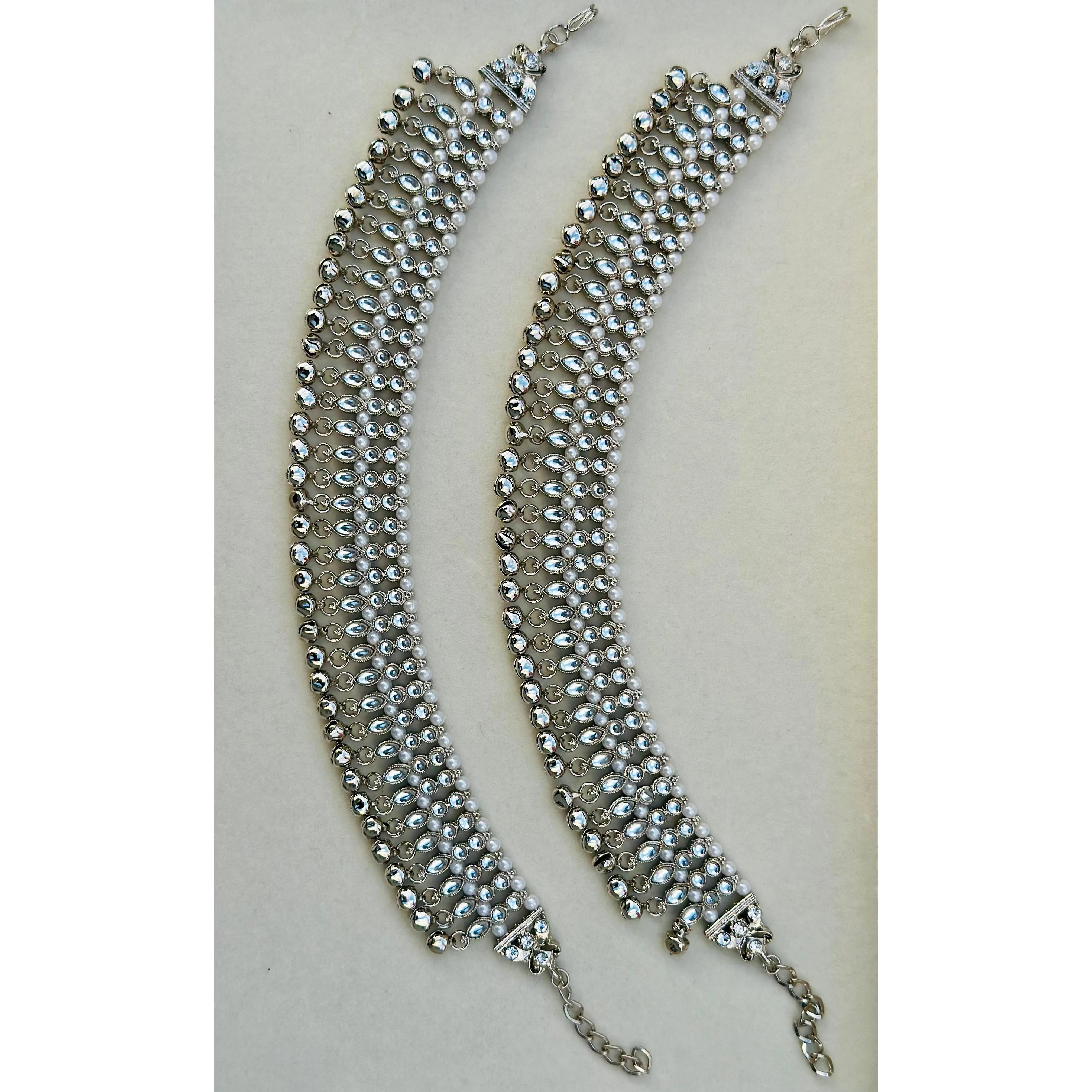 Aarvi Kundan Ghungroo Anklet