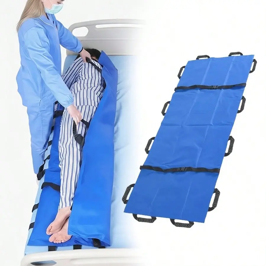 70.27in x 27.56in Durable Positioning Bed Pad with Reinforced Handles, Caregiver-Friendly Daily Aid Slide Sheets for Easier Caregiving, Family Caregivers & Elderly