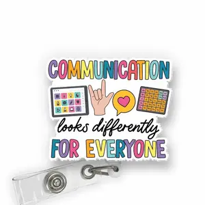 Communication Looks Differently for Everyone Badge Reel H3C