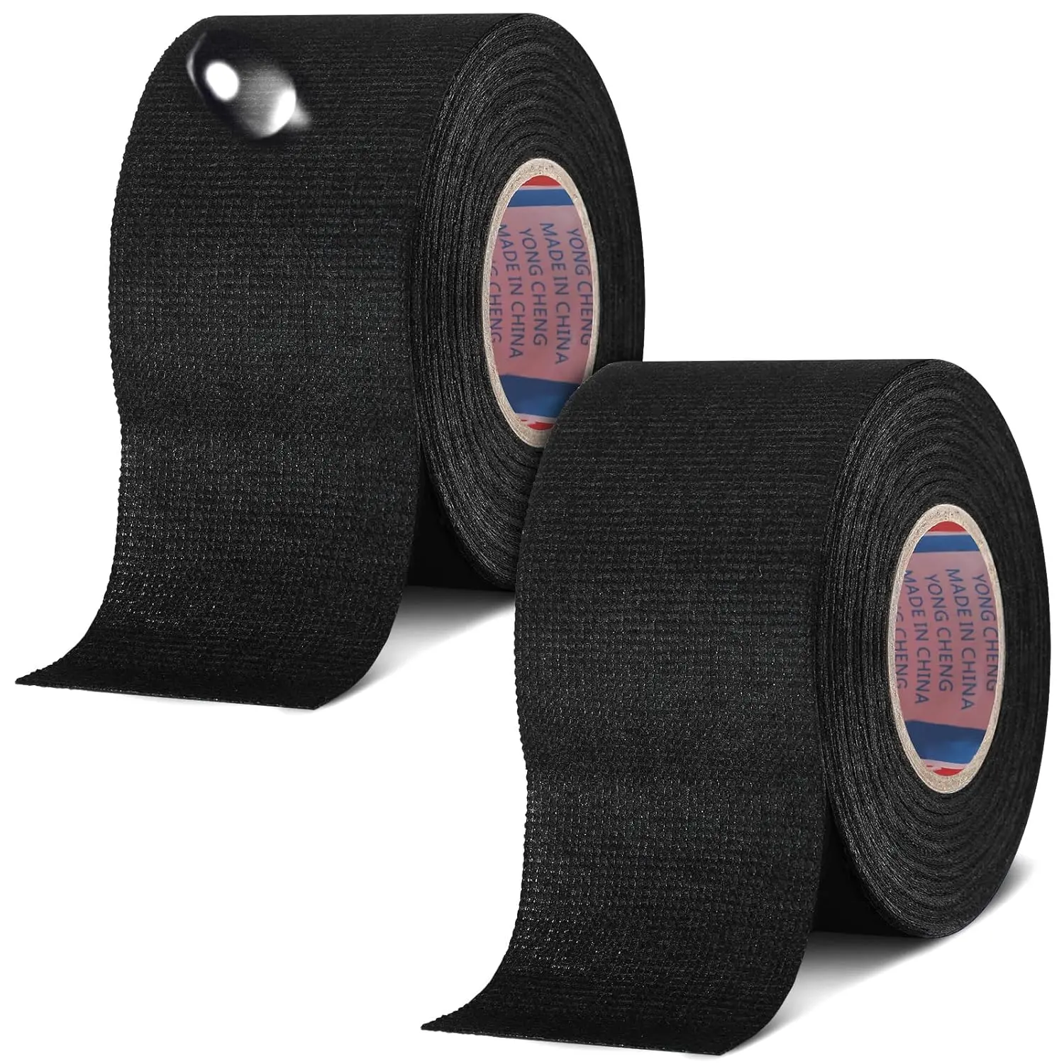 Wire Harness Cloth Electrical Tape Wire Loom Harness Automotive Heat Proof Cloth Tape for Automotive Electrical Wrap Protection Insulation Cable Fixed(2 Roll,2 Inch X 49.2 ft)