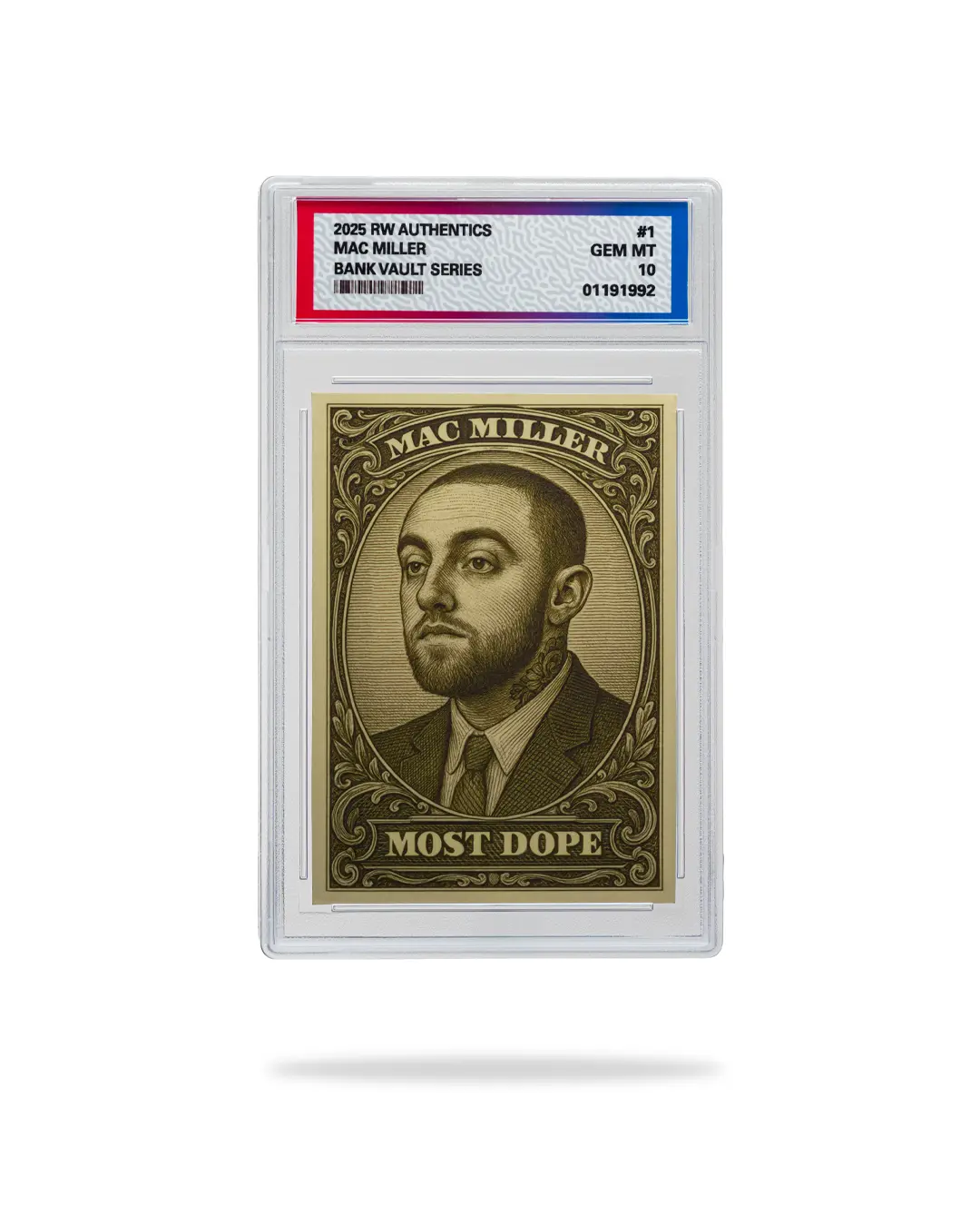 Custom Mac Miller - Bank Vault Series Trading Card