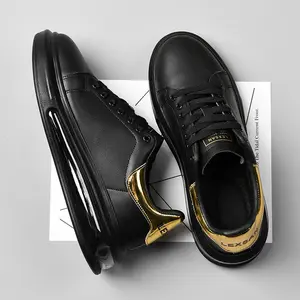 【fathersday】Ubetif Mens Premium Retro Low-Top Sneakers: Breathable Mesh, Chrome Gold Accents, Anti-Slip Air Cushion Sole .High-Quality sneakers for Couples, Comfortable Soft ThickSole– The Perfect 2026 Spring Casuals.Men's fashion everyday sneakers