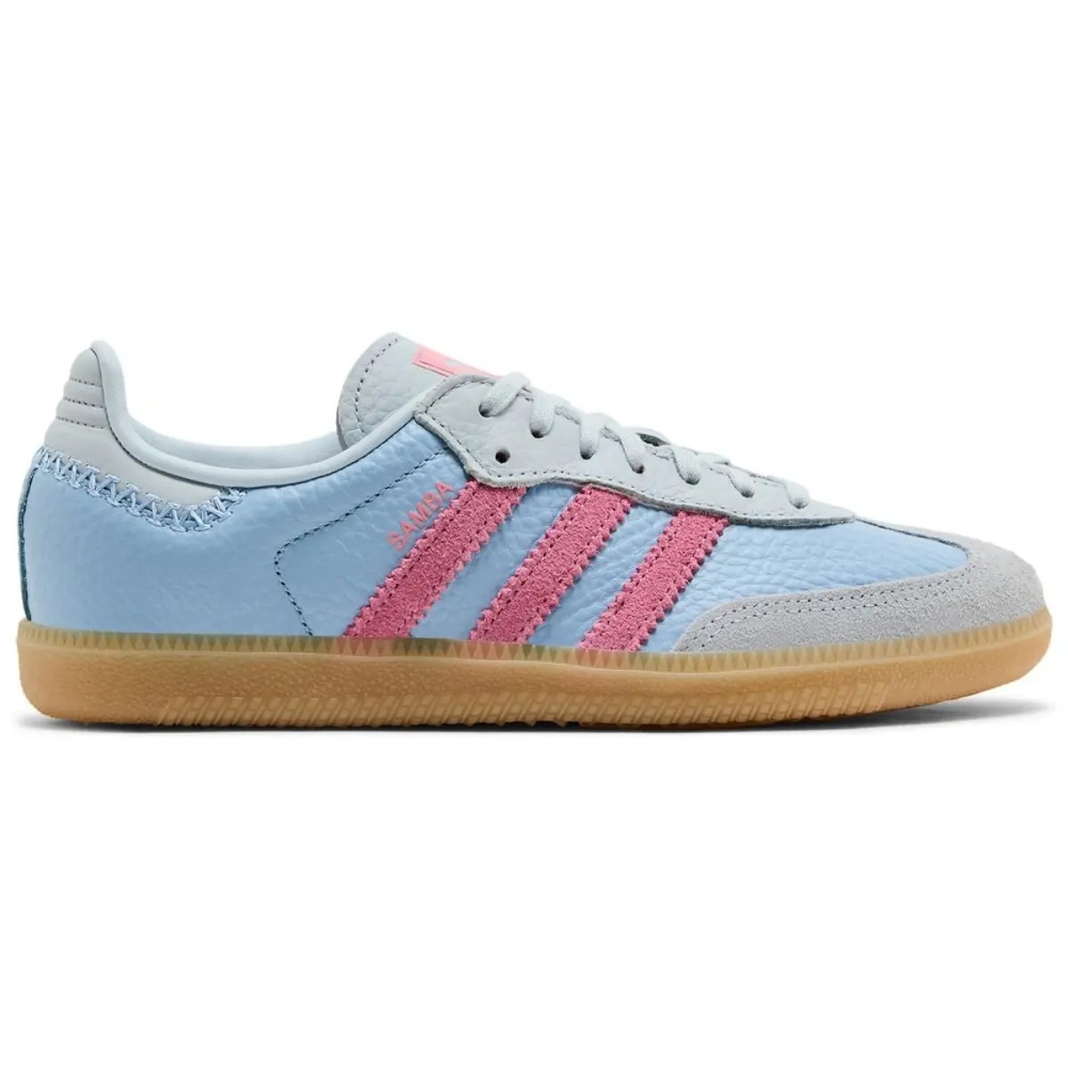 Adidas Samba OG Blue Pink JQ4487 GS & Women's Fashion Sneaker New