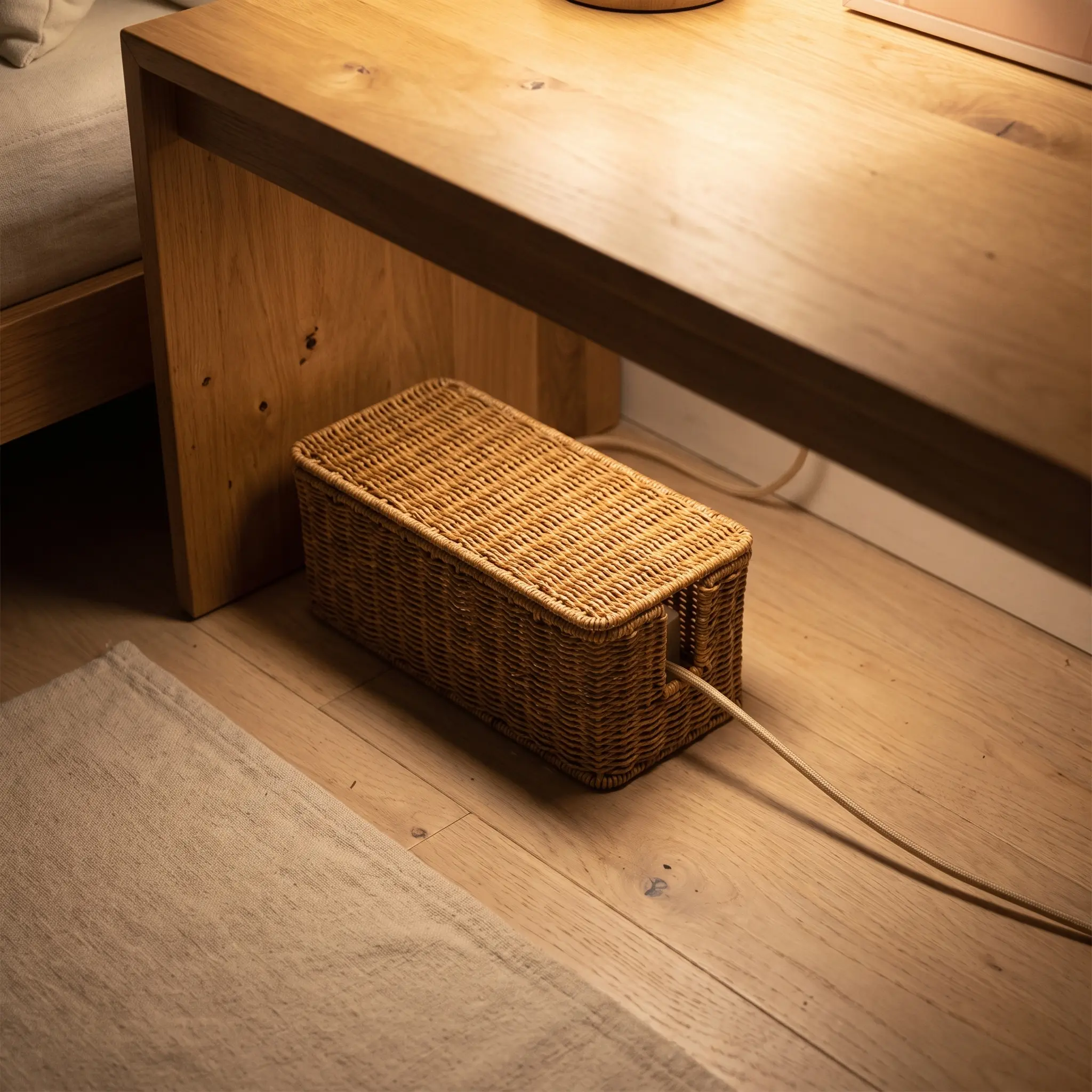 Cable Box — Hand-Woven