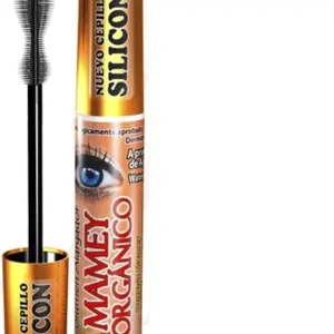 RIMEL DE VOLUME Y  ALARGADOR DE MAMEY ORGANICO Volumizing Curling Lengthening Long-lasting Smudgeproof