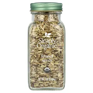 Simply Organic Fennel Seeds, 1.90 oz (54 g)