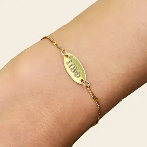 Pi Beta Phi Sorority Bracelet - Satellite Chain Style