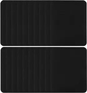 Iron On Patches,20 Pieces Black Iron On Patches for Clothing Repair Jeans,Shirt and Clothing