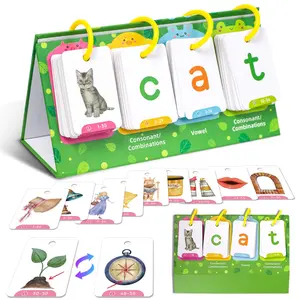 129 Educational Word Cards for Kids, Early Learning Visual Recognition Tool, Great Gift for Parent-Child Interaction, Vocabulary Flashcards