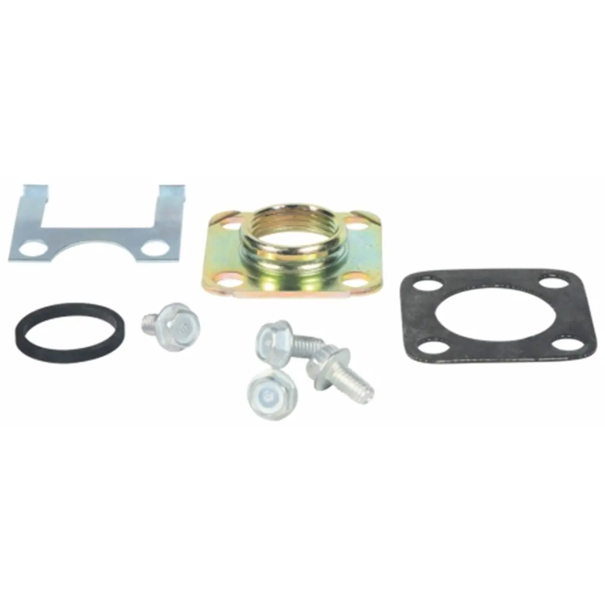 CAMCO Universal Water Heater Adapter Kit, Conversion Tool for RV & Marine Use - Flat Flange, 4-Hole Design, Includes Gaskets, Screws & Bracket, Self-Tapping Screws, Rv Users, Self-Tap Screws