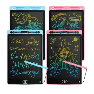 Kids LCD Writing Tablet, 8.5 & 10 Inch Colorful Drawing Board with Lock Button, Educational Toy Gift for Boys & Girls
