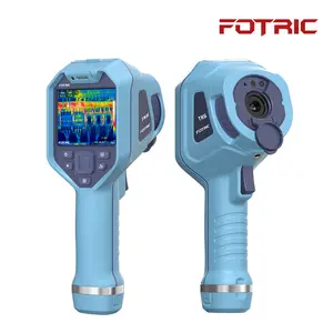 FOTRIC TK6 Thermal Imaging Camera with Manual Focus, 384×288 IR Resolution & 40mK Sensitivity — Ideal for HVAC, Electrical & Building Inspections, -4°F to 1022°F Temp Range, Professional Thermal Imager with 3.5" Touch Screen & 5MP Visual Camera, Tools