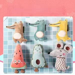 Cartoon Plush Pet Chew Toys