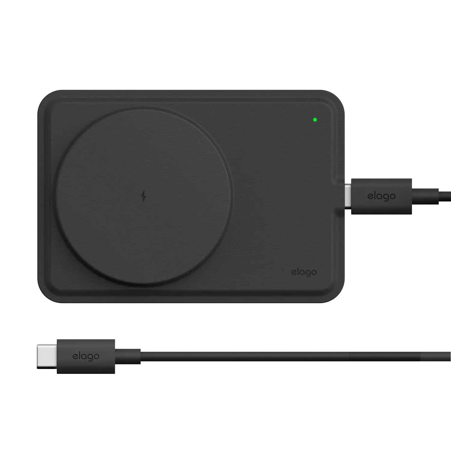 15W MagSafe Magnetic Wireless Charging Pad for Smartphone, Cellphone, Mobile Devices - 4 Color Options