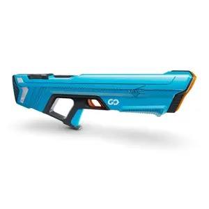 SPYRA Electric Water Blaster, Lightweight Outdoor Squirt Toy Game, SpyraGO, Blue