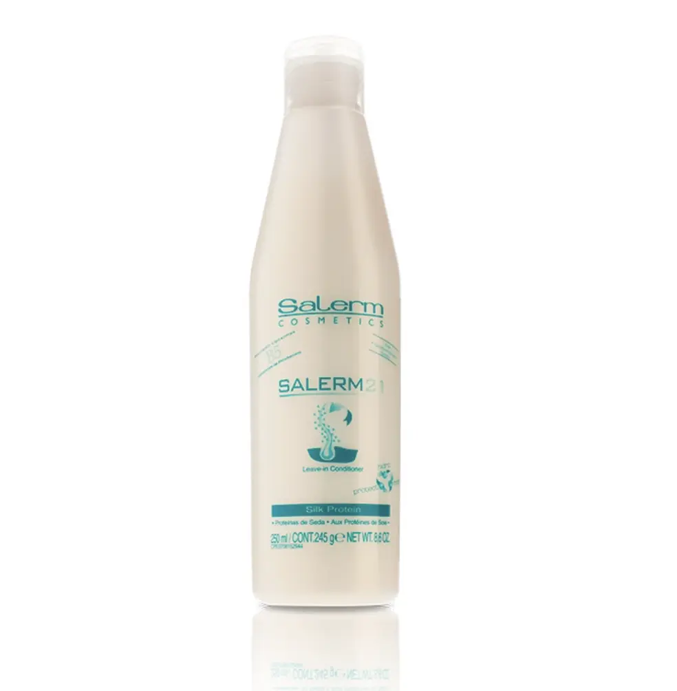Salerm Cosmetics 21 B5 Silk Protein Leave-in Conditioner, 8.6 Ounce Haircare Shampoo Comfort Cleansing Cleanser
