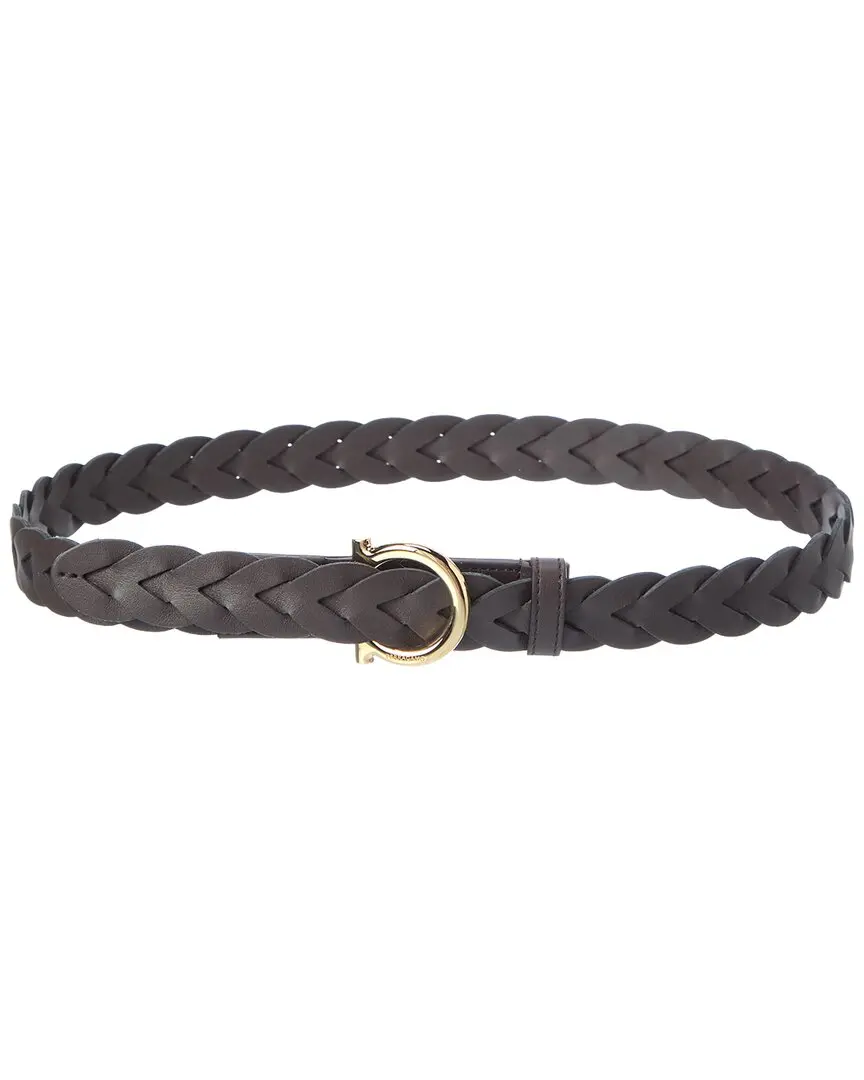 Ferragamo Gancini Leather Belt