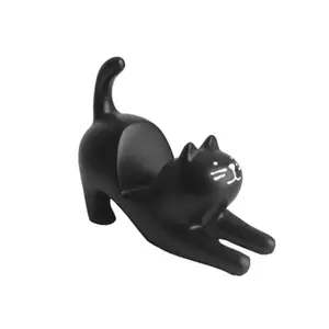 Cute Cat Design Phone Holder, Creative Desktop Cell Phone Stand, Portable Phone Holder, Cellphone Stand, Desktop Phone Mount for Home Office, Mobile Phone Accessories