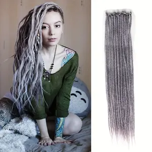 New 2025 Arrivals 25pcs PLENDAY 24" SE Synthetic Dreadlocks, Soft 0.6cm Thick Thin Single Ended Crochet Hair Extensions, Low Temperature Fiber, Unisex Adult