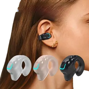 Earphone Clip Wireless Bluetooth Headphone Bone Conduction Headset High Quality  Auriculares Sport Noise Canceling With Mic