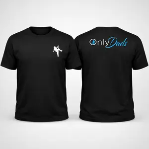 OnlyDads T-Shirt Double Sided Graphic Tee for Men, Funny Dad Shirt Fathers Day Gift, Premiumm Cotton Menswear Top – Virall Dad Gift 2026
