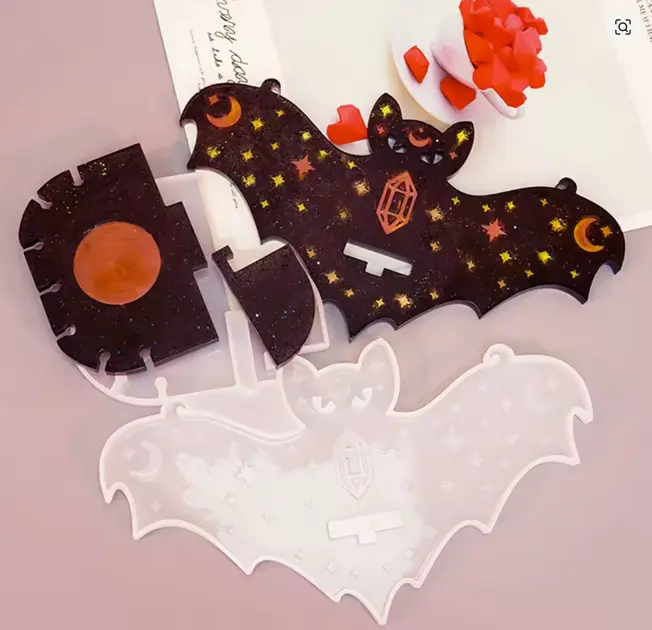Online Bat Candle & Jewelry Holder – DIY Resin Kit | Mythical & Magical Series