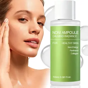 100ml - Noni Ampoule Energy Bottle - Noni Extract & Vegan Collagen Formula - Achieve Glass Skin in 2 Weeks - For Sensitive Skin Soothing Calming & Radiance Face Ampoule
