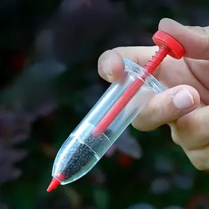 Handheld Seed Dispenser Manual Precision Seeding Tool, Ergonomic Handle, Durable Plastic, Suitable for Garden, Pots, Lawn, Seeds Start, Garden Supplies