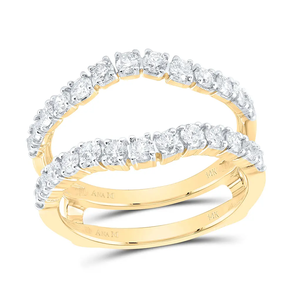 1Ctw Dia Ana M Enhancer Ring (4.41 grams)
