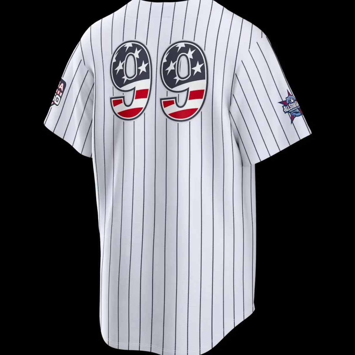 Unisex Baseball USA 250 New York Stadium Jersey Judge 99 2026 All-Star Edition Stars & Stripes Stadium Jersey