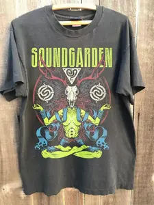 90s Soundgarden Band Rock Retro Classic Charcoal Unisex Tshirt For Men Women