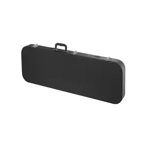 VEVOR Electric Guitar Hard Case, 43.11 in Rectangular Guitar Hard Case, With Lock Latch Keys Handle, PVC Padding Soft Lining Water-Resistant Hard Shell Guitar Cases, for 39 in Electric Guitars, Black