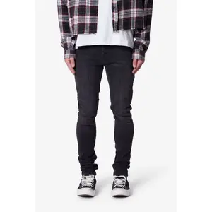 mnml Skinny Denim - Stone Wash Black