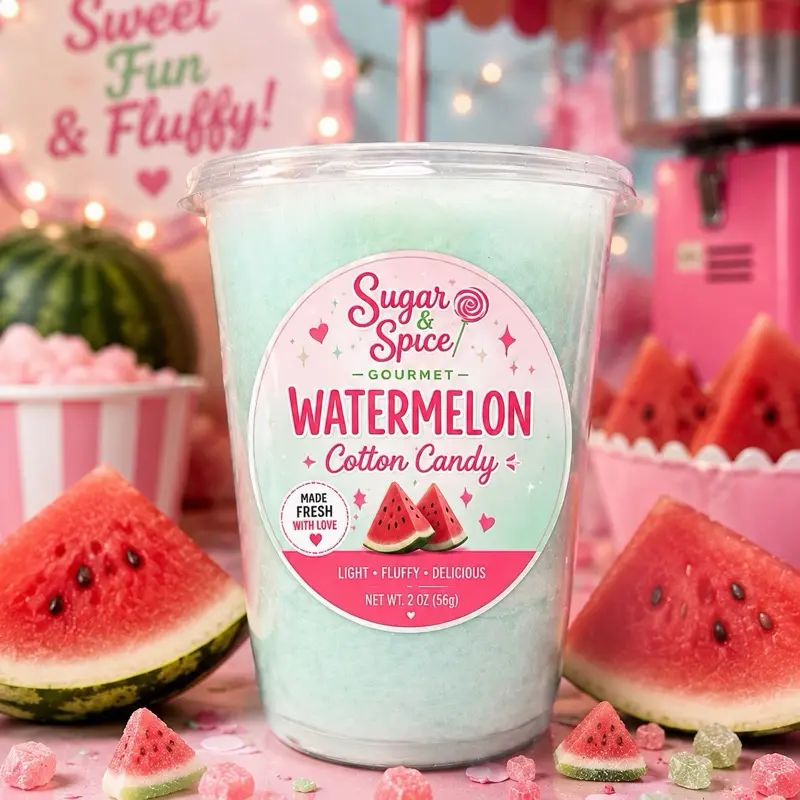 Gourmet Cotton Candy - Multiple Flavors