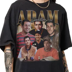 [ SALES UP TO 30% ] Vintage 90s Graphic Style Adam Sandler T-shirt, Adam Sandler Gifts For Man and Women Unisex T-shirt
